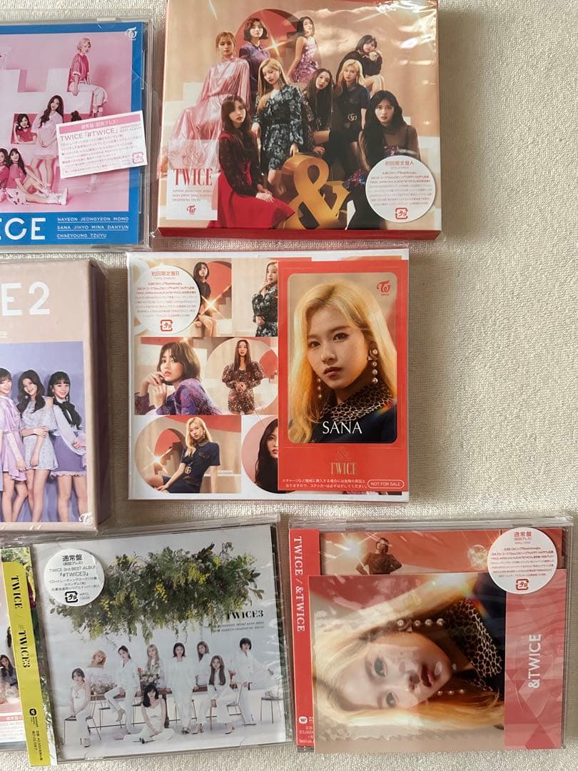 TWICE 日本アルバムまとめ売り13枚#TWICE サナ