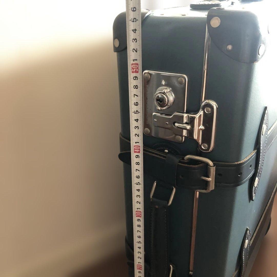 希少レア☆ グローブトロッター　ブルーグレー　キャリーケース 鍵付き