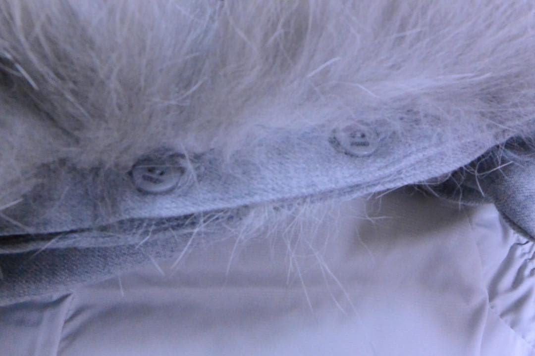 フォクシーダウンベスト　フード付き　38