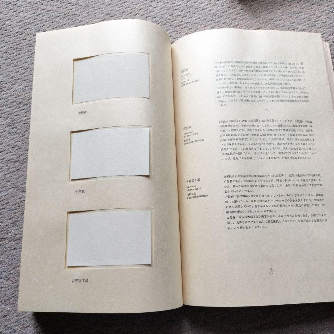 毎日新聞社版 手漉和紙 全巻セット