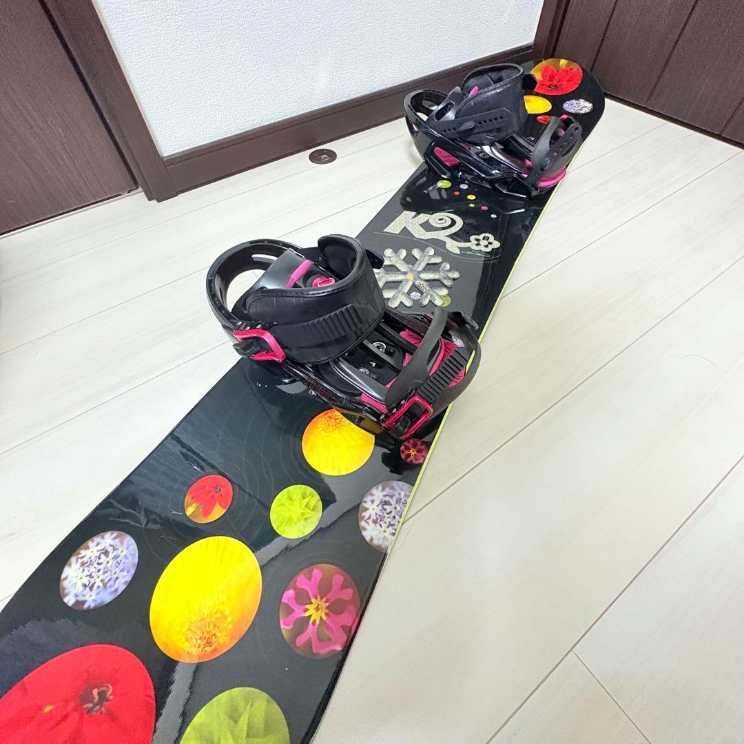 K2 SALOMON サロモン2点セット　バインディング　レディース
