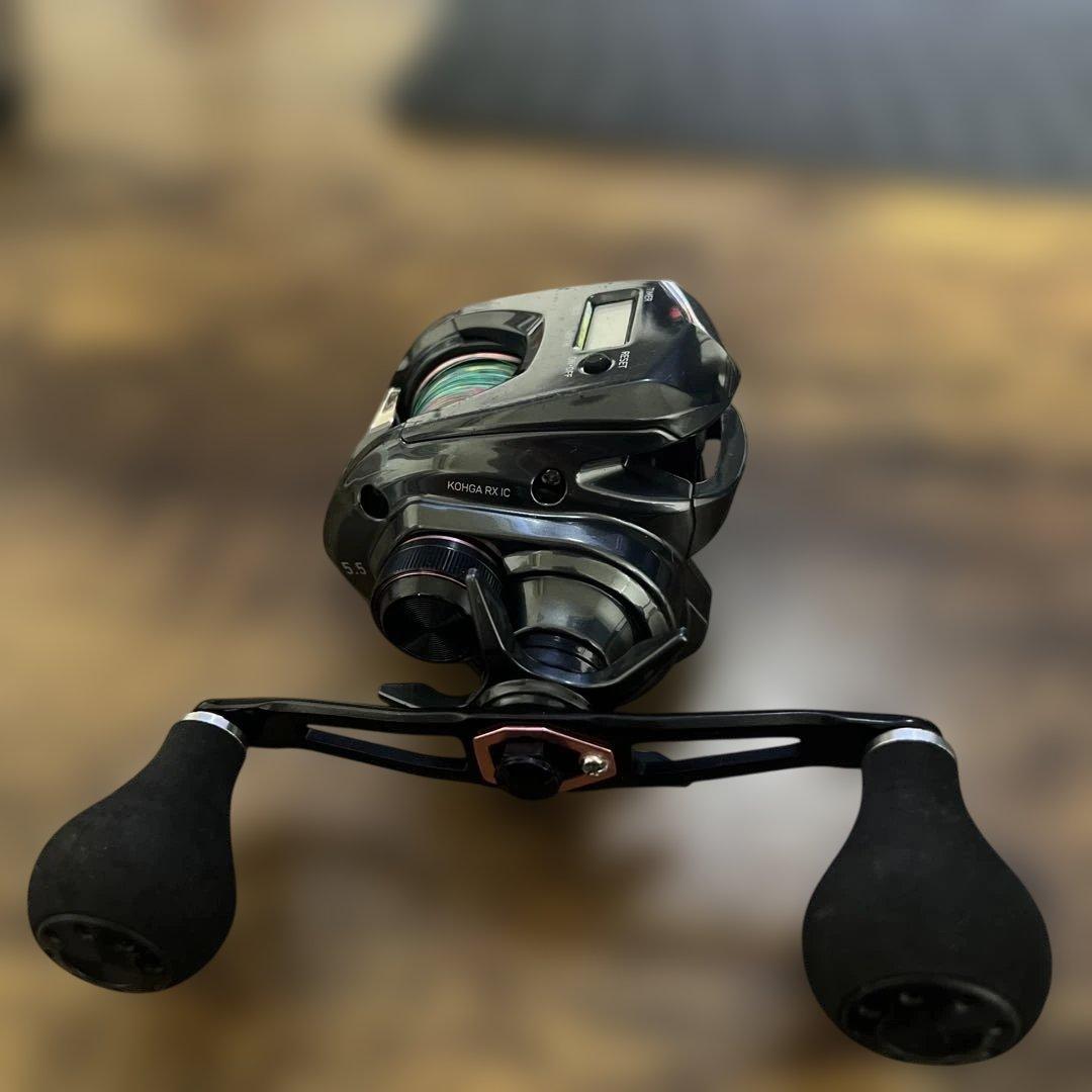 e*p様 紅牙　RX IC 150Pベイトリール ダブルハンドル
