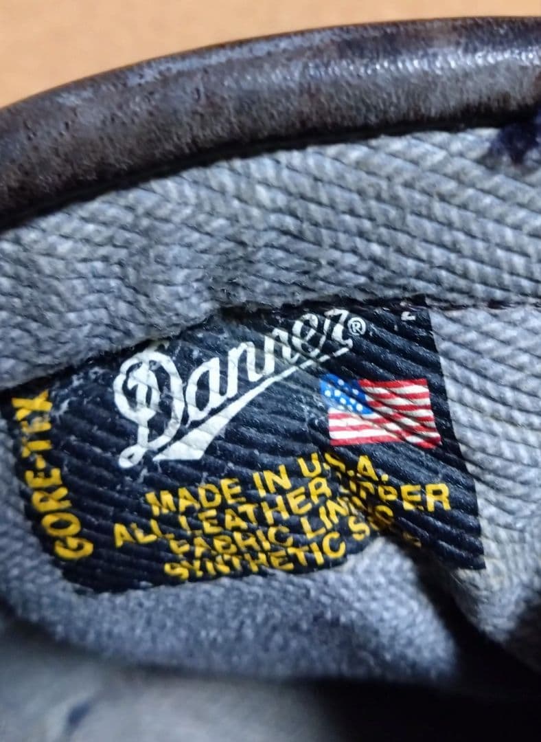 【美品】茶芯 90s黒タグ ダナー初代ブラックホーク Made in USA