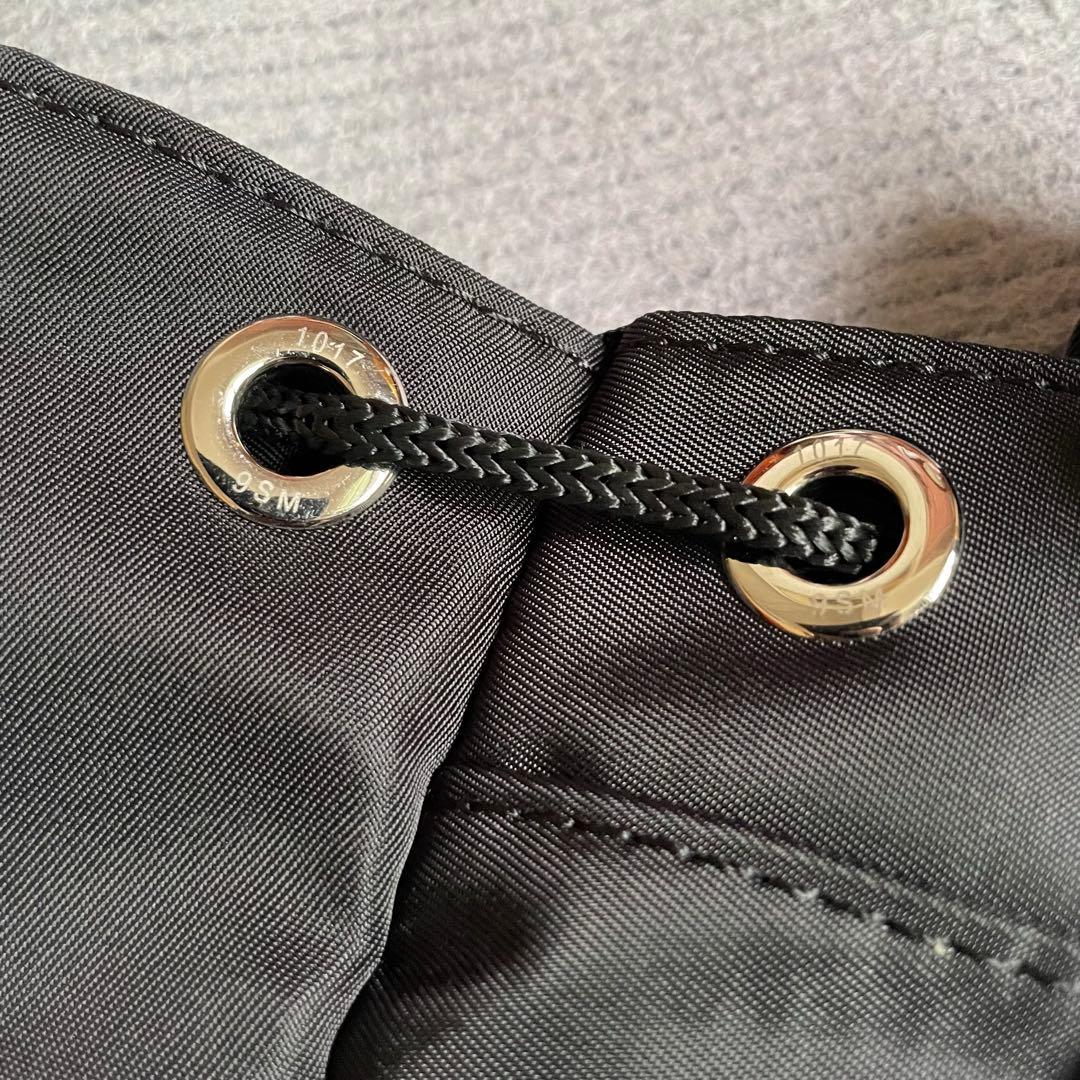 1017 ALYX 9SM タンクバックパック ブラック