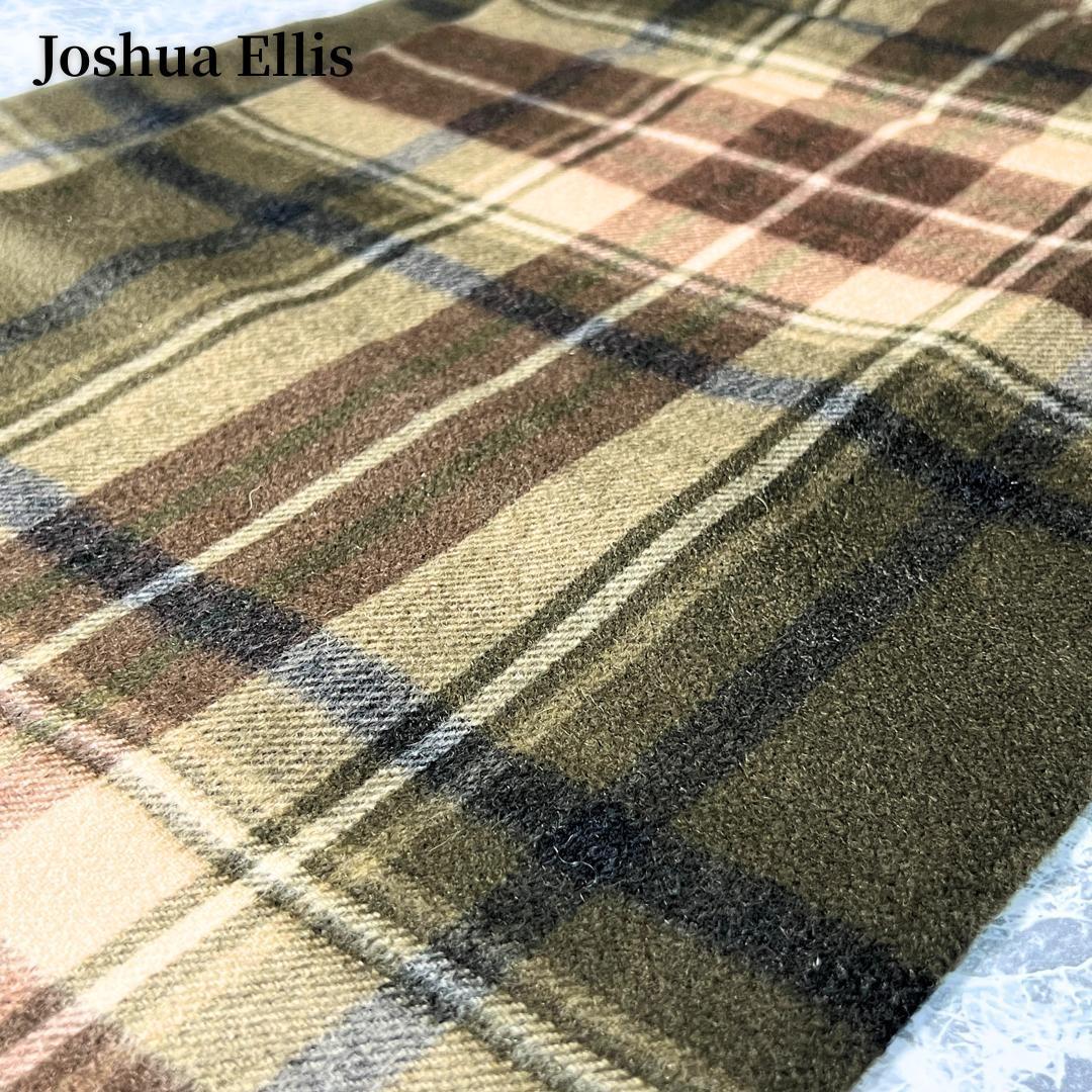 新品・未使用 Joshua Ellis ジョシュアエリス カシミヤ 大判ストール