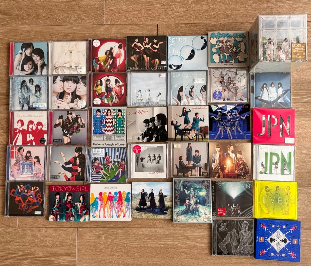 【未開封あり】PerfumeシングルCDアルバム38枚まとめ売り+おまけ付き