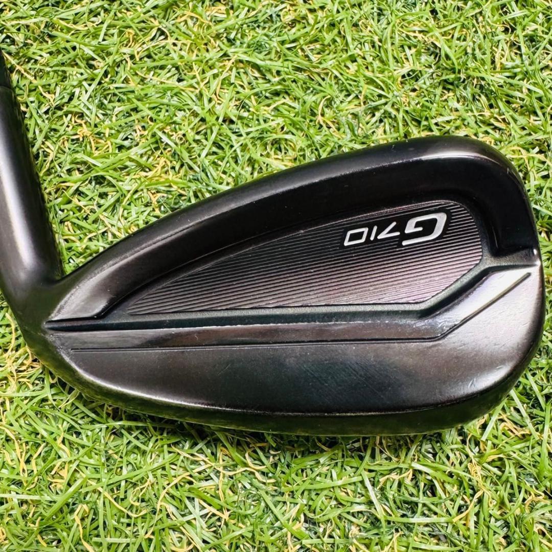 【良品】ピン G710 緑ドット 9番アイアン メンズ 右利き用 スチール R