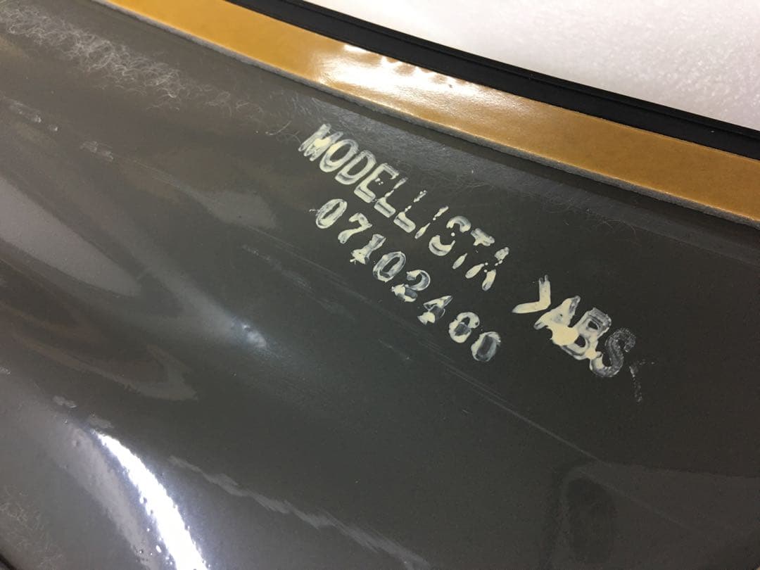 希少bB QNC21モデリスタ 樹脂メッキ調 バックドアガーニッシュ