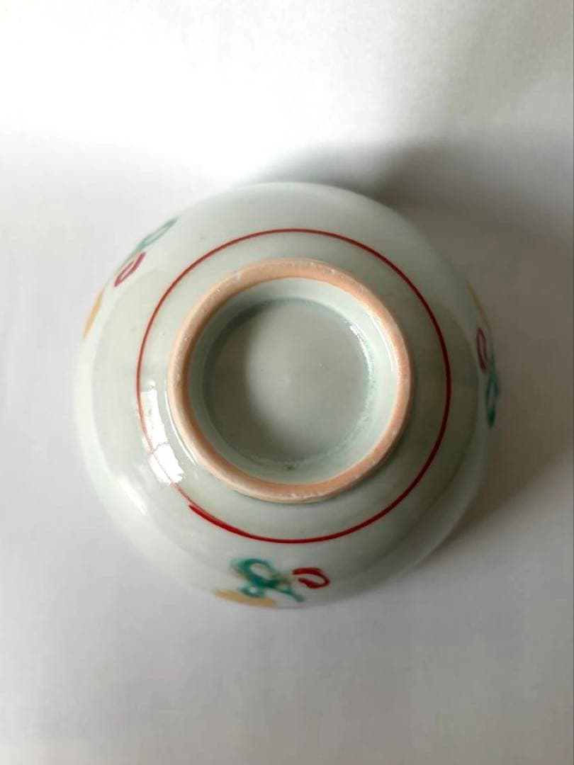 伊藤聡信　色絵　小ぶりの飯碗