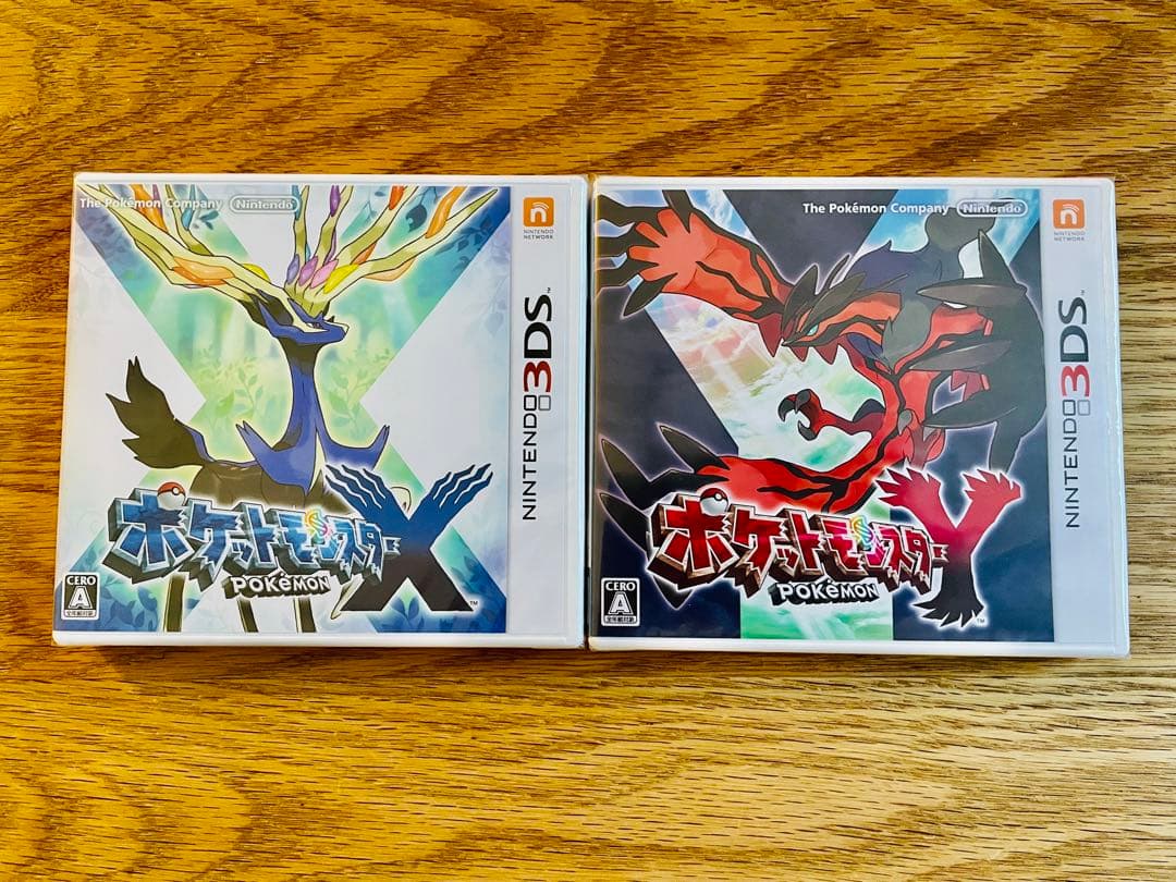 コンビニ払い　ポケットモンスター X・Y 3DS ソフト 新品　2セット