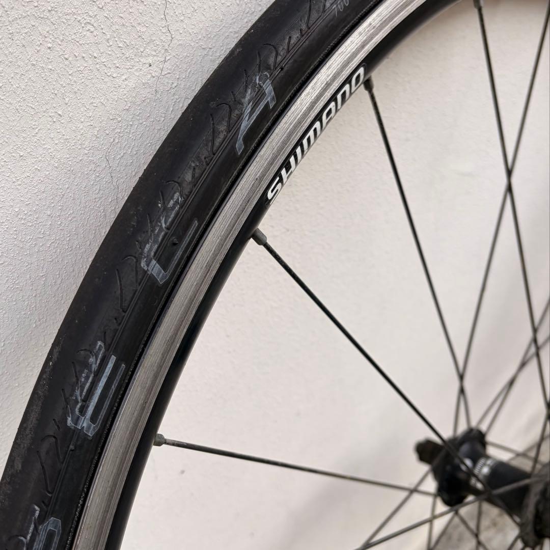 SHIMANO WH-R501 前後セット【10S対応・ミシュランタイヤ付】