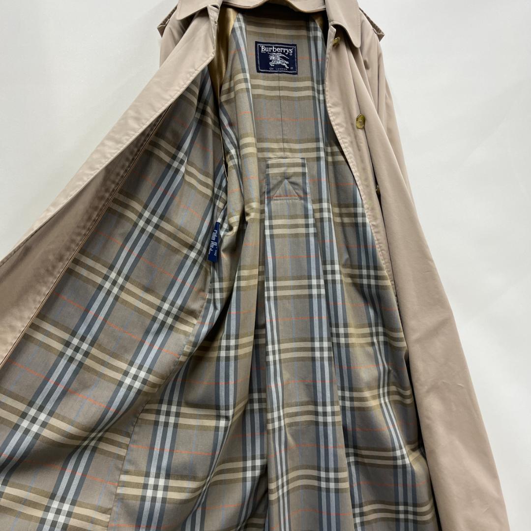 バーバリーズ/90s/ヴィンテージ/ベルテッドコート/裏地ノヴァチェック