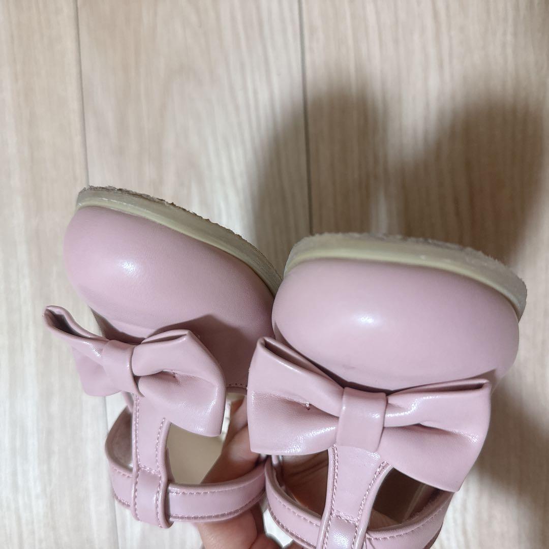 シャーリーテンプル　スニーカー　ブーツ　美品　19cm