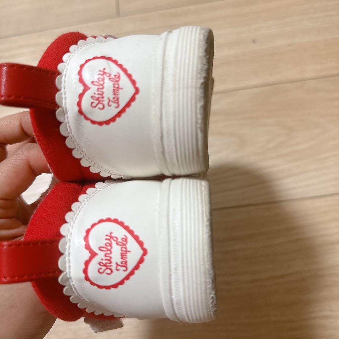 シャーリーテンプル　スニーカー　ブーツ　美品　19cm