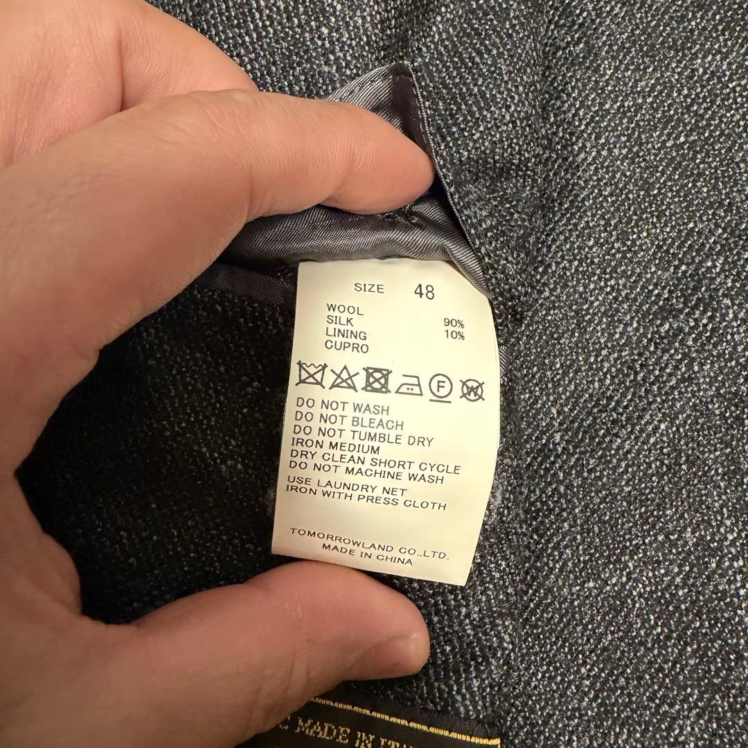 近年美品Lサイズ相当　トゥモローランドピルグリム　ロロピアーナ　ダブルテーラード