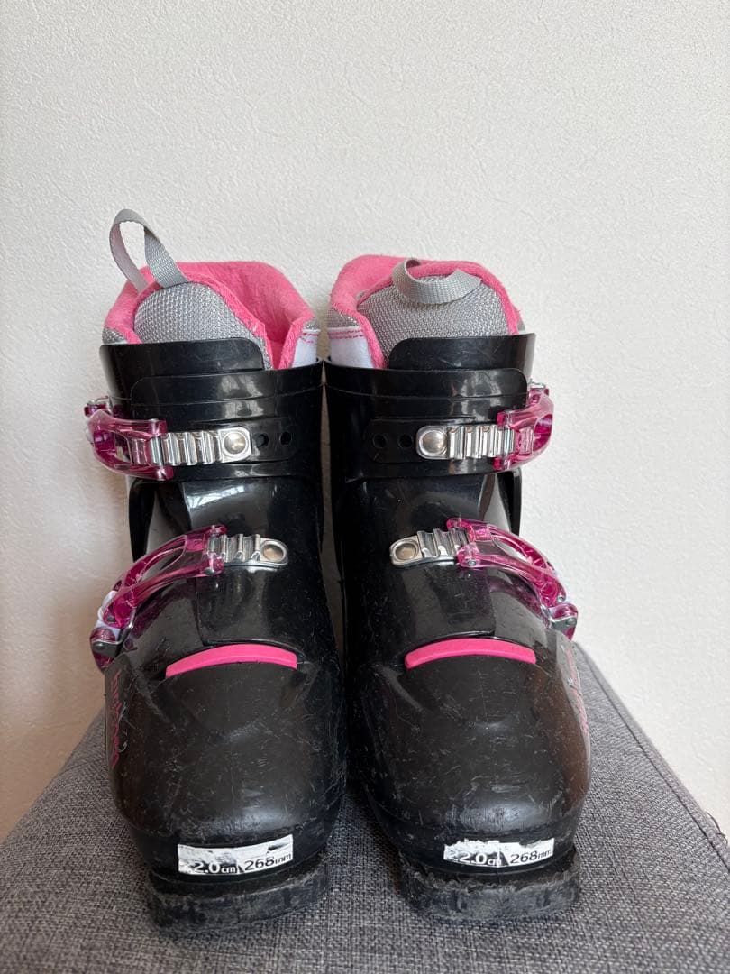 スキー　女の子用 4点セット メンテナンス済