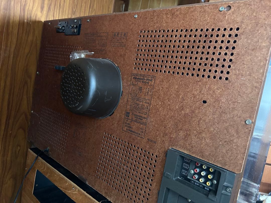 外部付　ナショナル　ブラウン管　テレビ　昭和　レトロ　パナソニック　ゲーム　家電