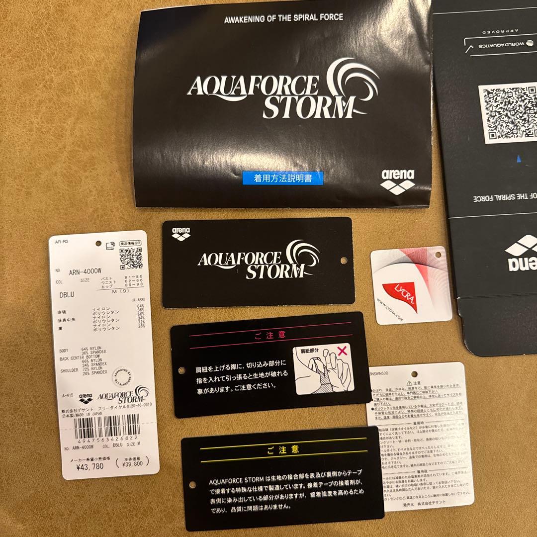 ルネサンス　選手　arena 水着 Mサイズ