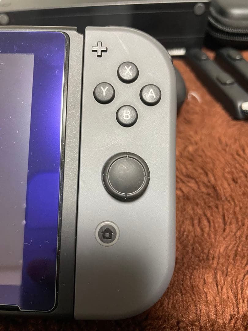 美品Nintendo Switch 本体 グレー 大乱闘スマッシュブラザーズ付き