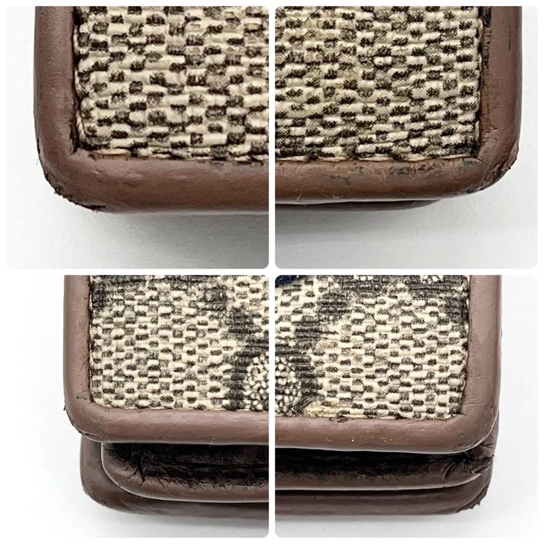 【希少】GUCCI ディズニー　二つ折り財布　3匹の子豚　シェリーライン　GG柄