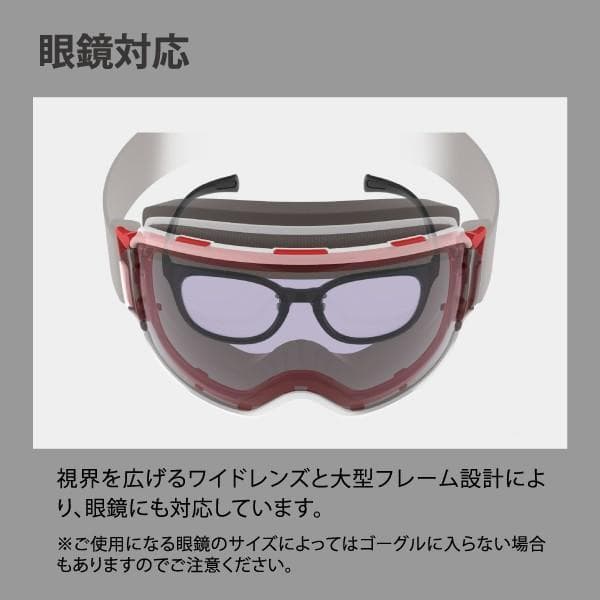 SWANS RIDGELINE ULTRALENS ゴーグル ミラーレンズ