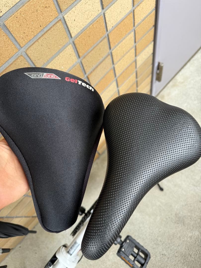 TRANS MOBILLY 折りたたみ自転車 ホワイト