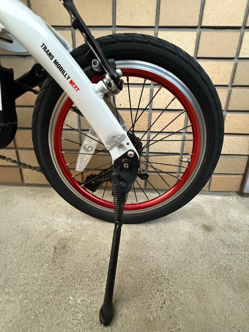 TRANS MOBILLY 折りたたみ自転車 ホワイト
