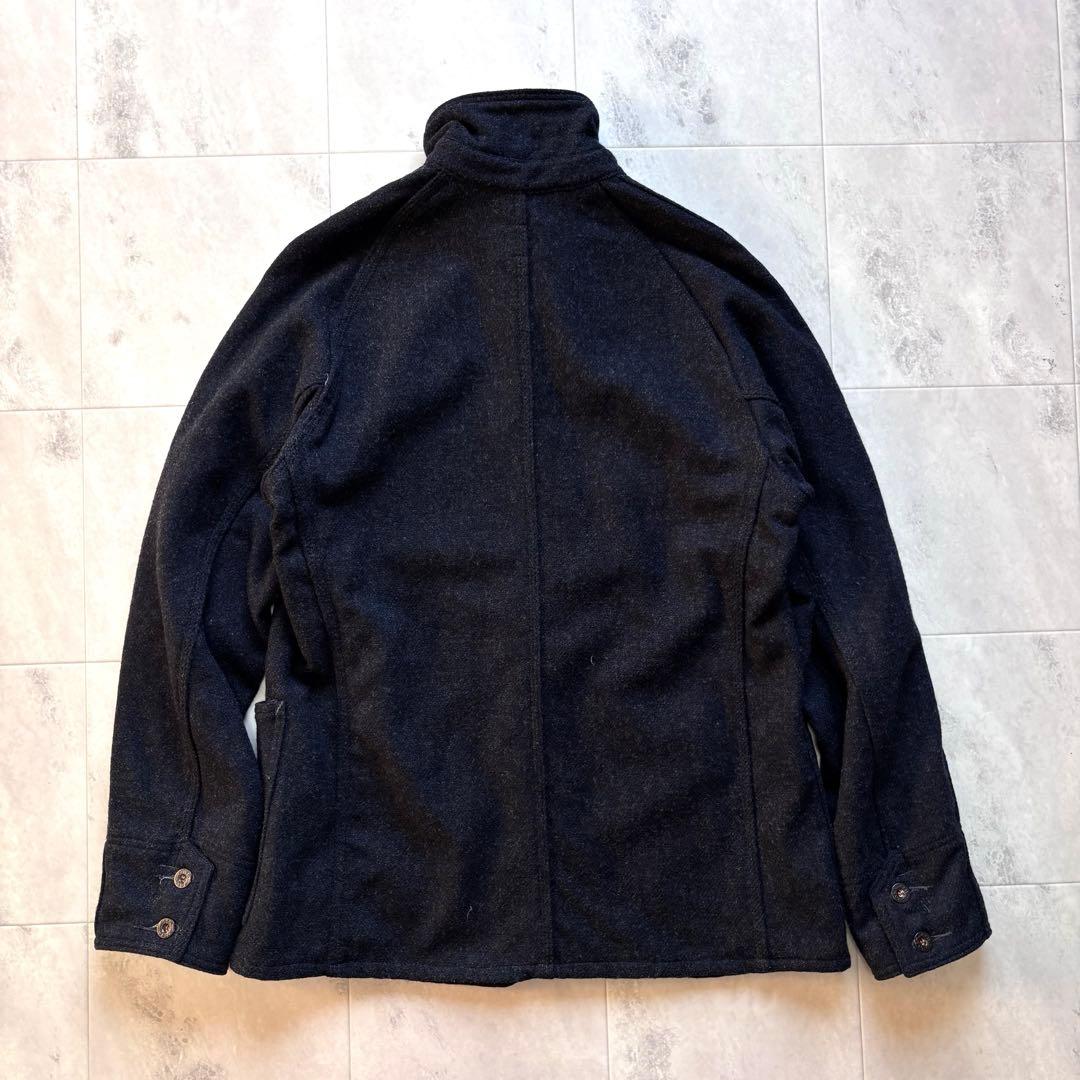 【USA製】ポストオーバーオールズ エンジニアジャケット ウール チンスト M