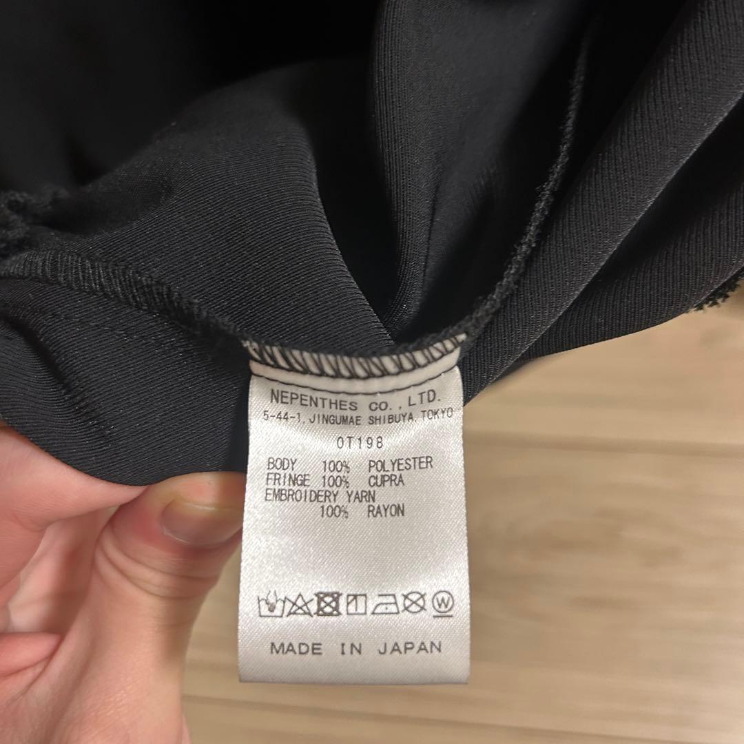 ♦*n様 Needles ブラック フリンジジャージ M