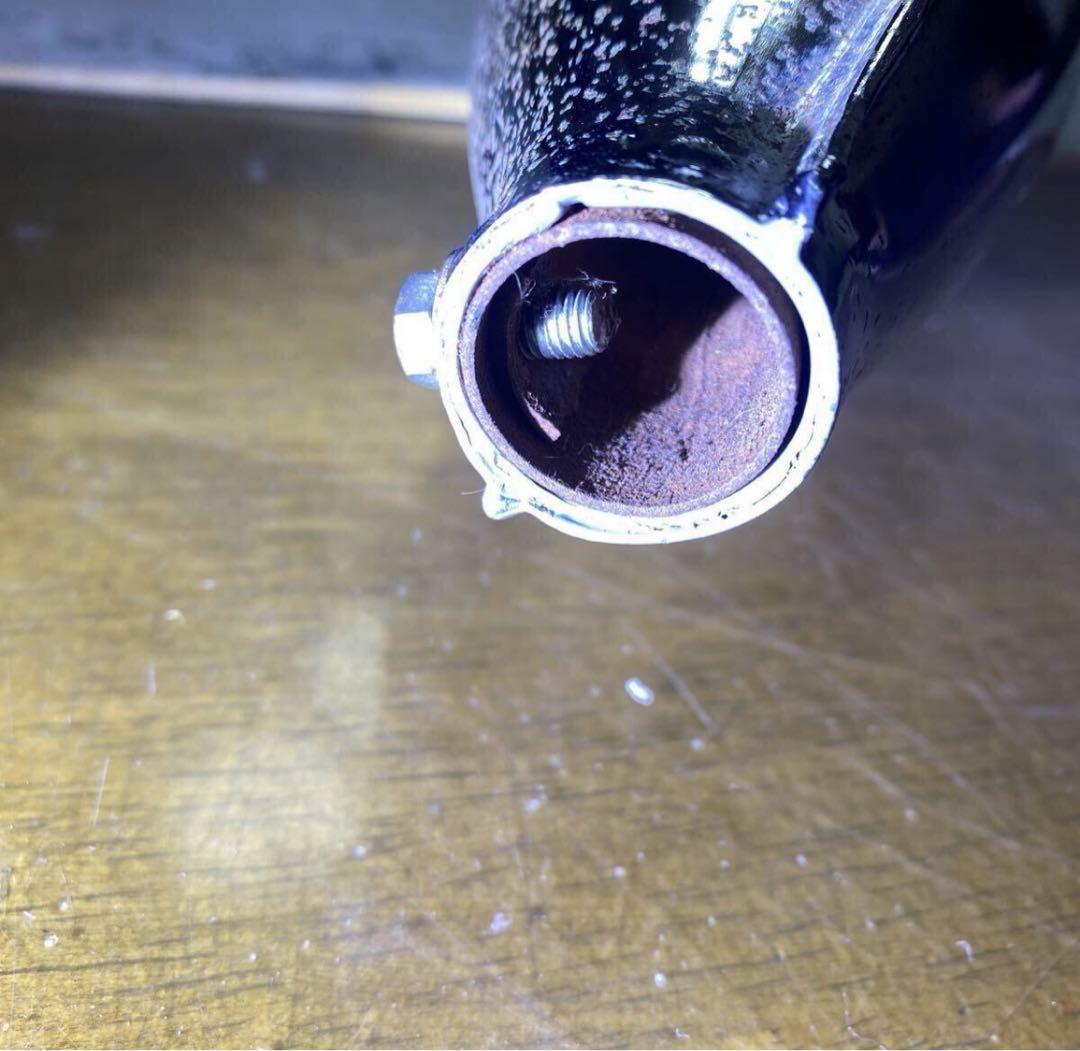 ド*ン様 当時物　未使用　行灯カブ　c50マフラー　ダイコン