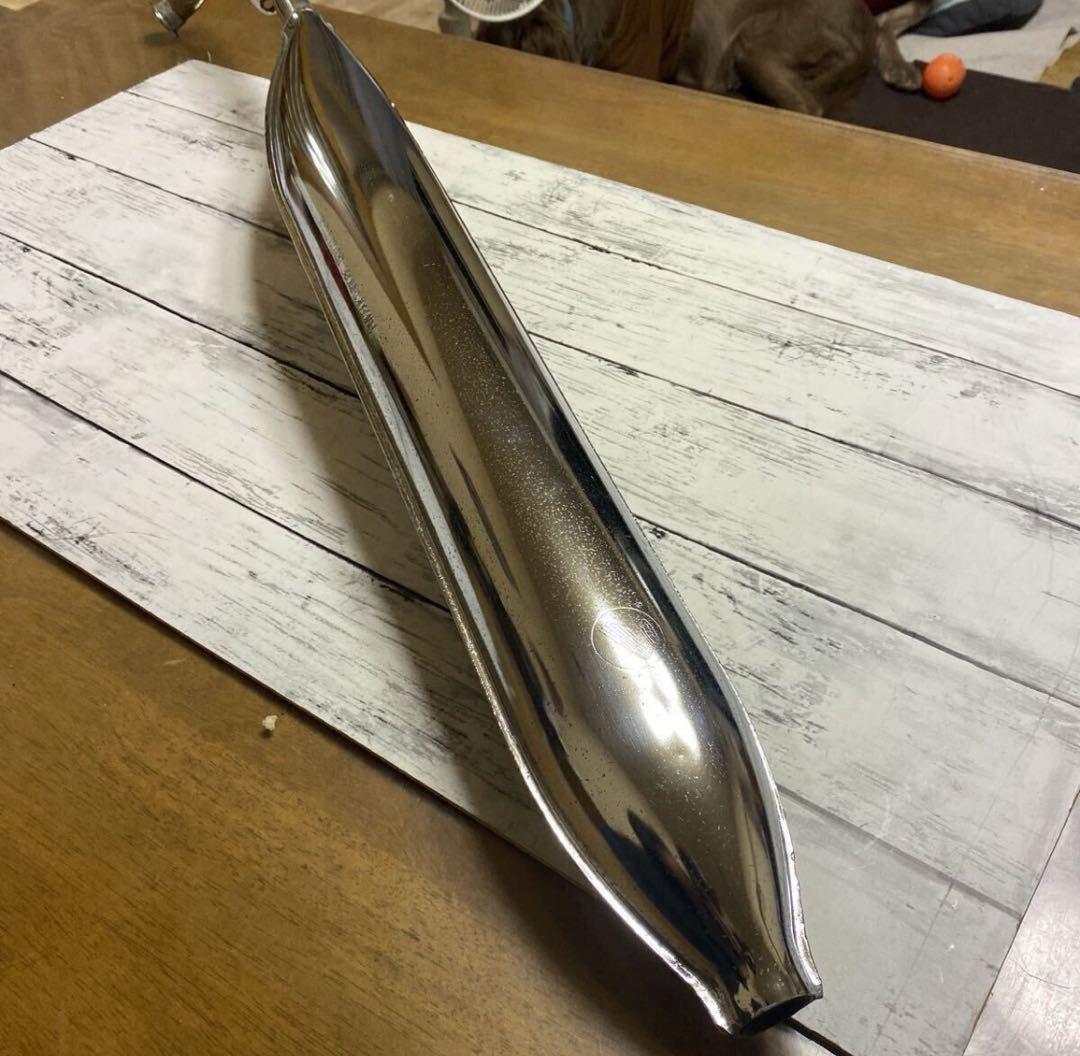 ド*ン様 当時物　未使用　行灯カブ　c50マフラー　ダイコン