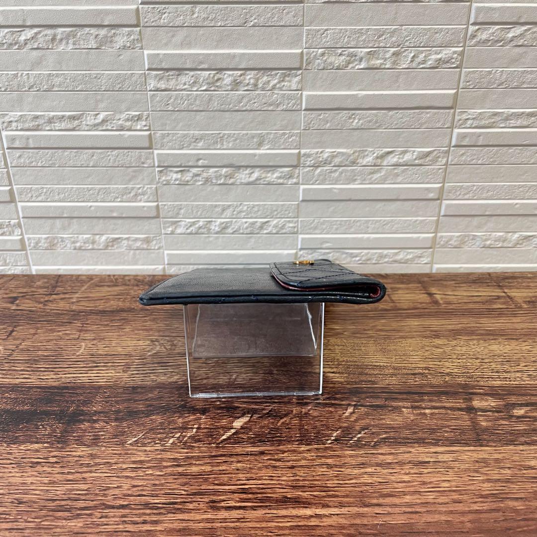 シャネル バッグ付属 ポーチ マトラッセ ラムスキン ココマーク 長財布.