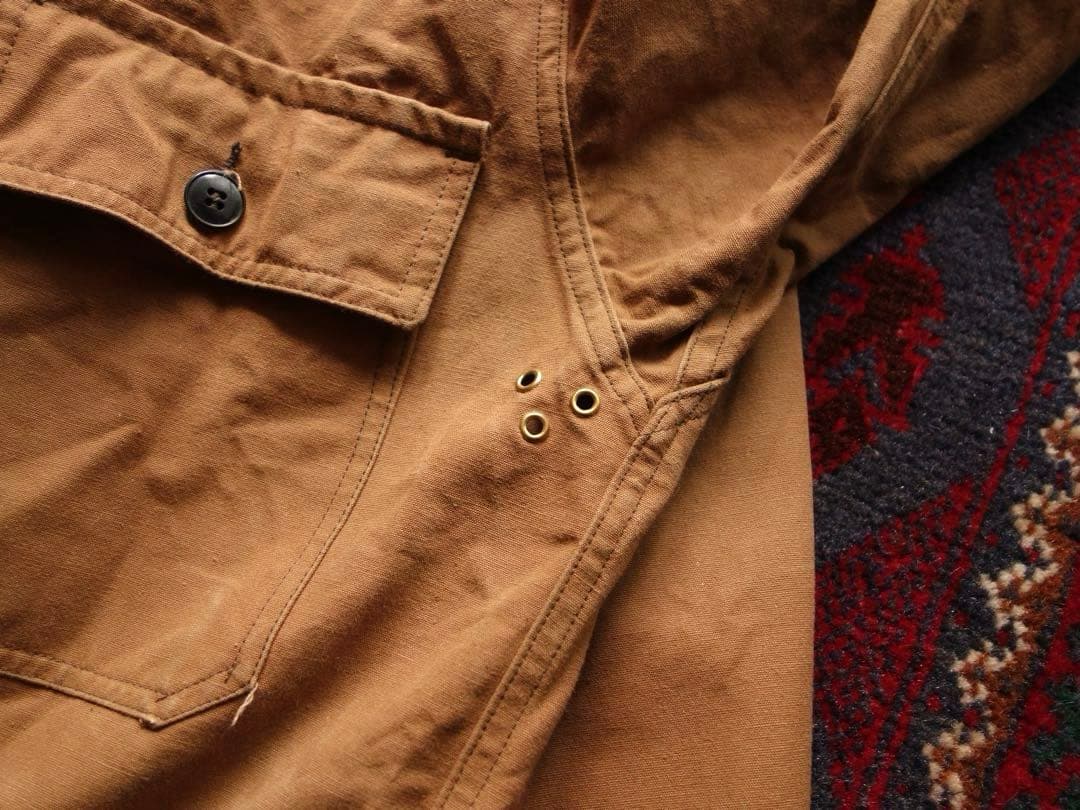 50s フランス軍 ガスフラップ付き カバーオール ジャケット フレンチワーク