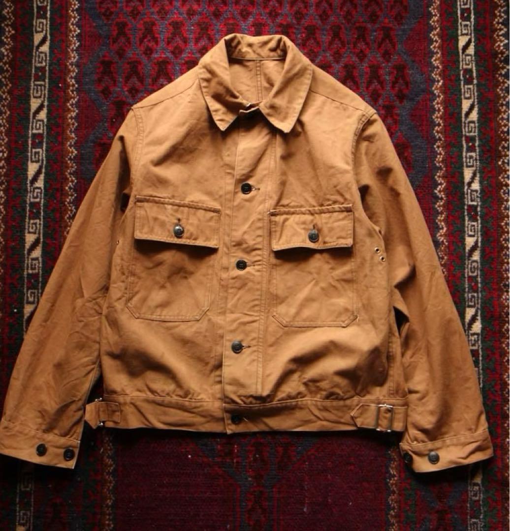 50s フランス軍 ガスフラップ付き カバーオール ジャケット フレンチワーク