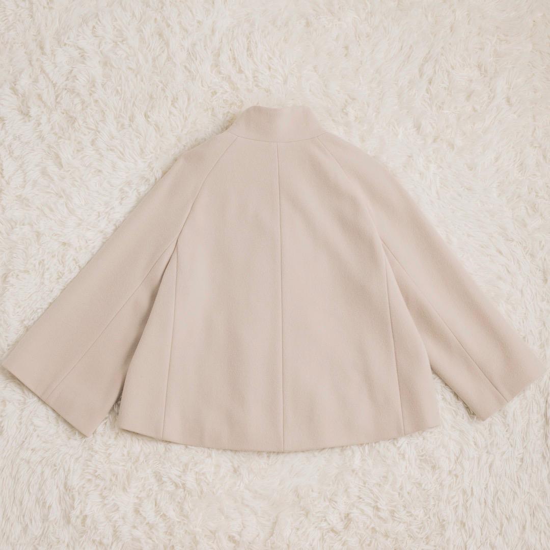 ANAYI アナイ ラムウールショートコート 38