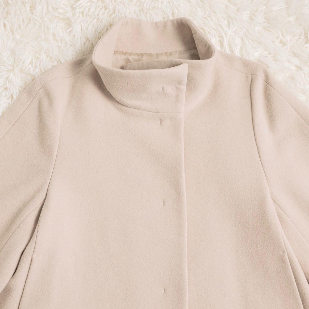 ANAYI アナイ ラムウールショートコート 38