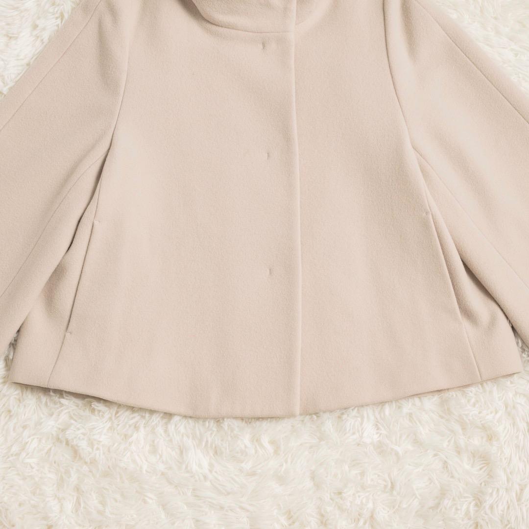 ANAYI アナイ ラムウールショートコート 38