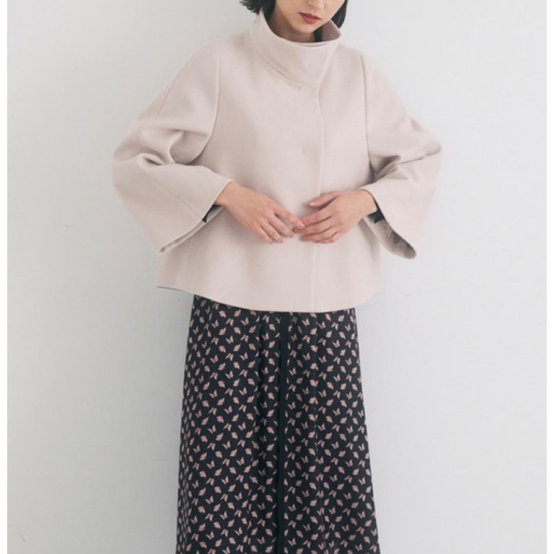 ANAYI アナイ ラムウールショートコート 38