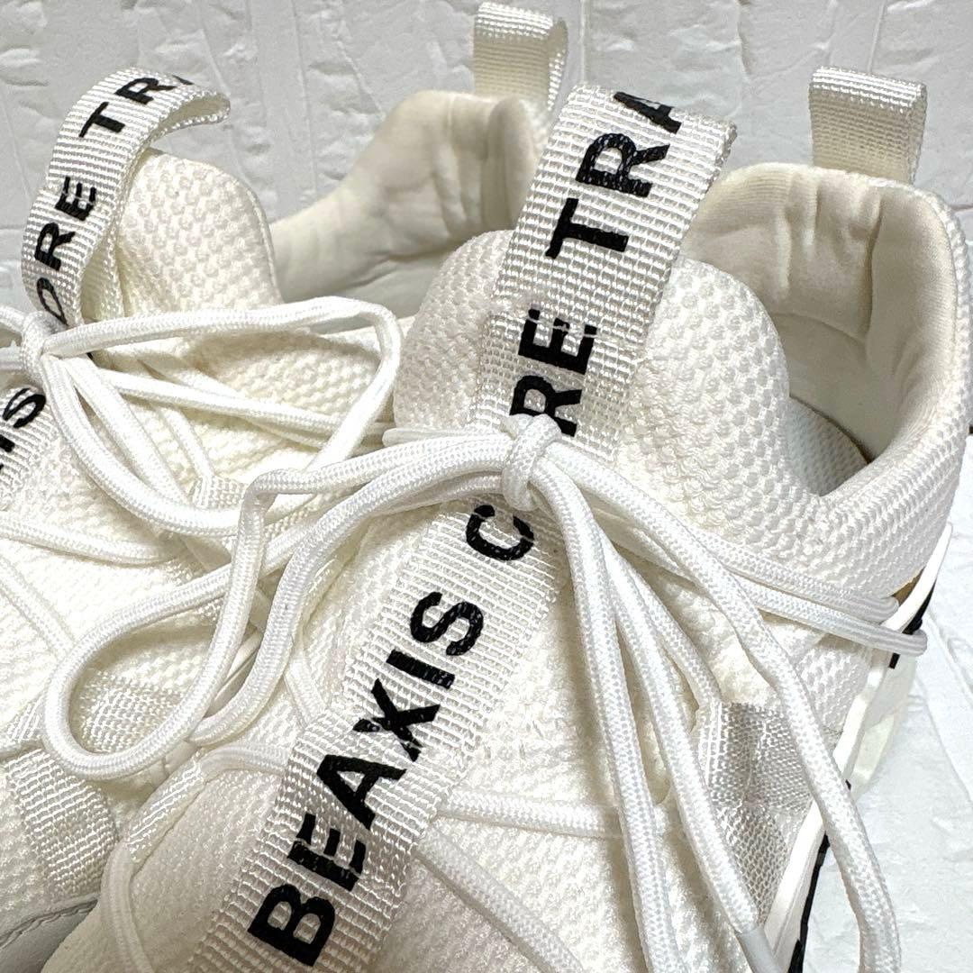 ☆極美品☆ BEAXIS ビーアクシス バランスコア スニーカー ホワイト L