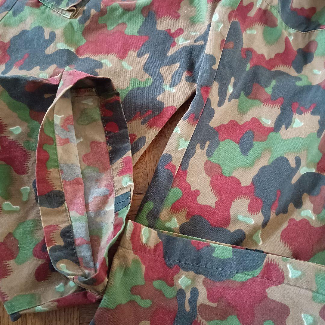 80s Swiss Army スイス軍 アルペンカモ カーゴ フィールドパンツ