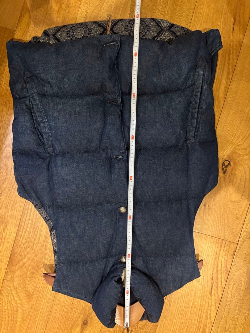 REMIX RELIEF The Golden State ダウンベスト　XL