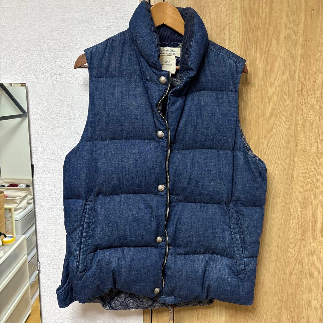 REMIX RELIEF The Golden State ダウンベスト　XL