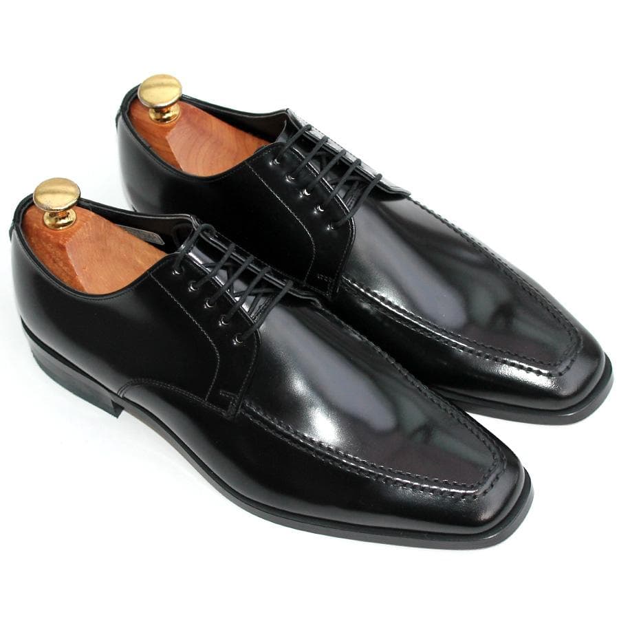 未使用 REGAL Uチップ ブラックレザー ドレスシューズ ビジネス 日本製