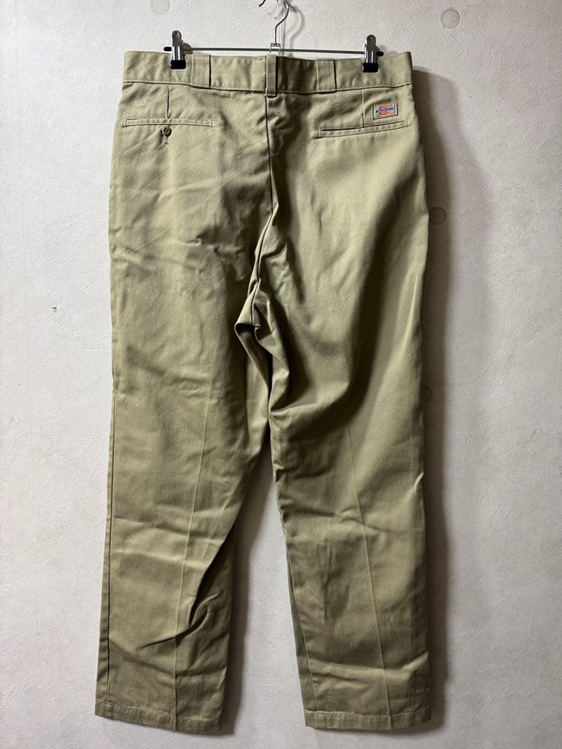 Dickies ワークパンツ ベージュ W38 アメリカ90s TALON