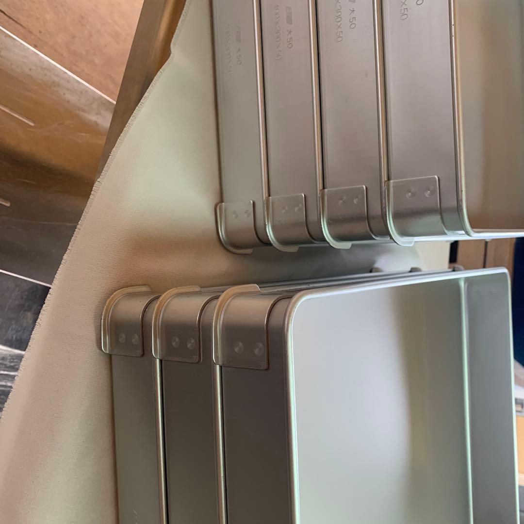 餃子バット7缶　蓋2個