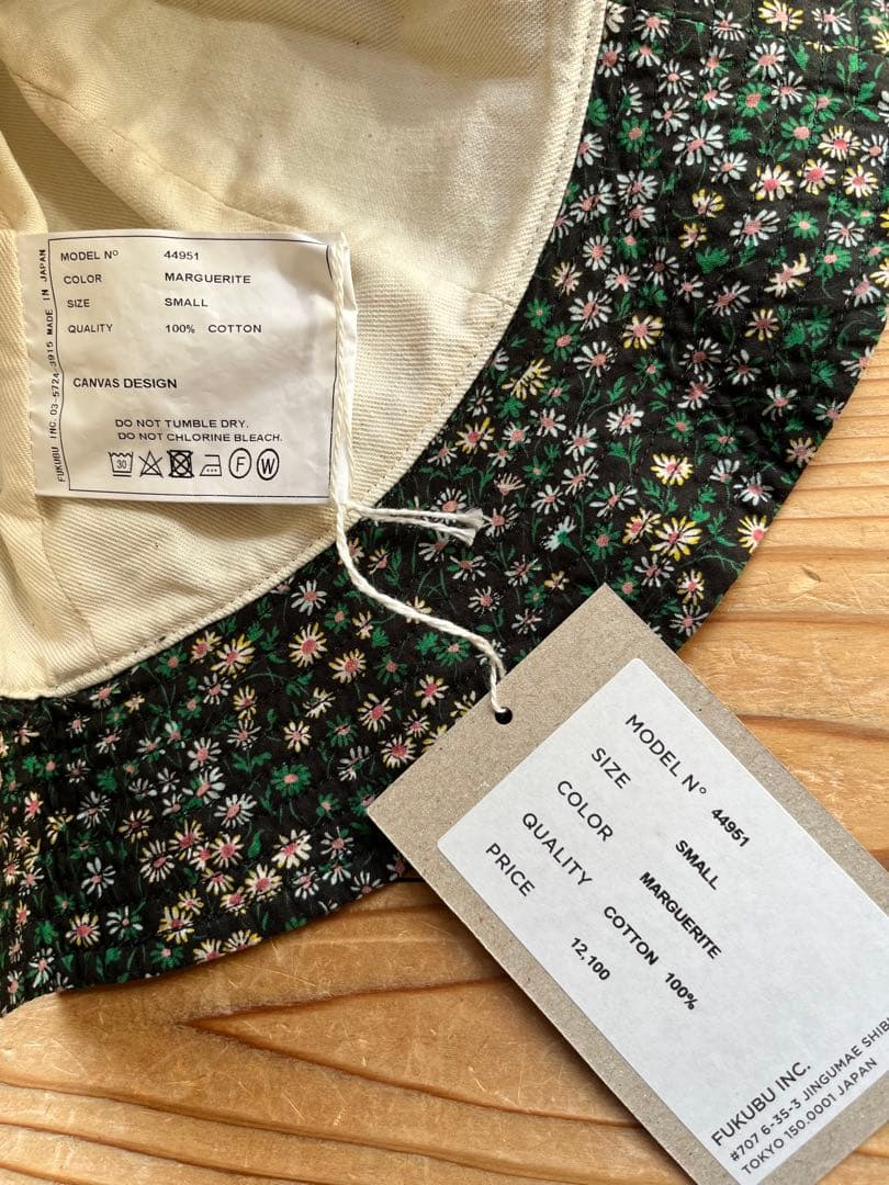 帽子 YAECA Low Hat marguerite