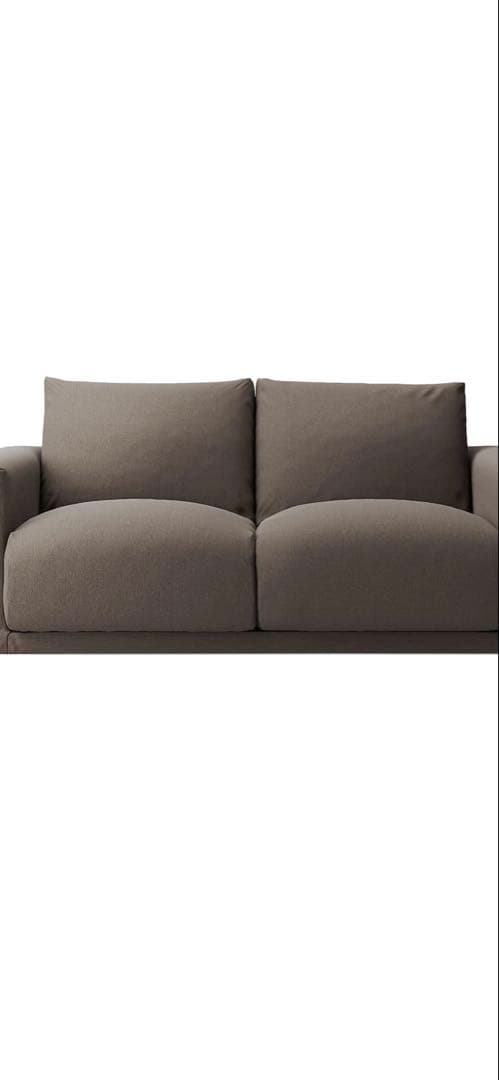 MUJI ソファカバー 2人用 コットンキャンバス 2019