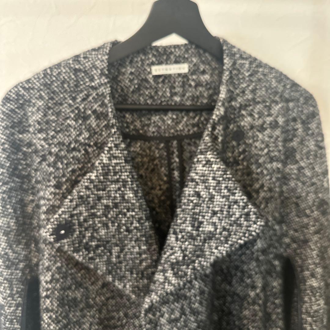 エストネーションESTNATIONツイードケープコート