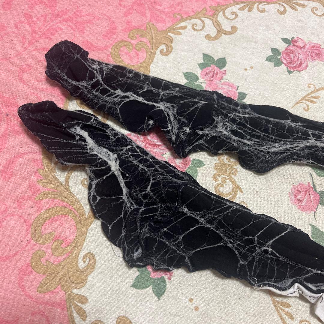 最終値下げalice auaa アリスアウアア 蜘蛛の巣ネットソックス