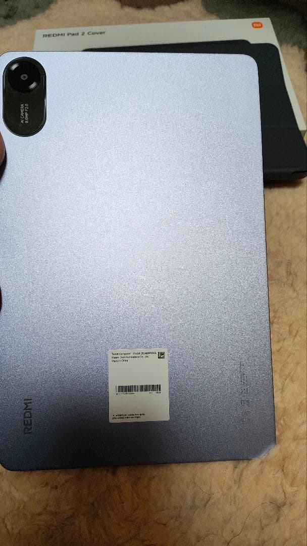 Redmi Pad 2 6GB/128GB　純正カバー付き